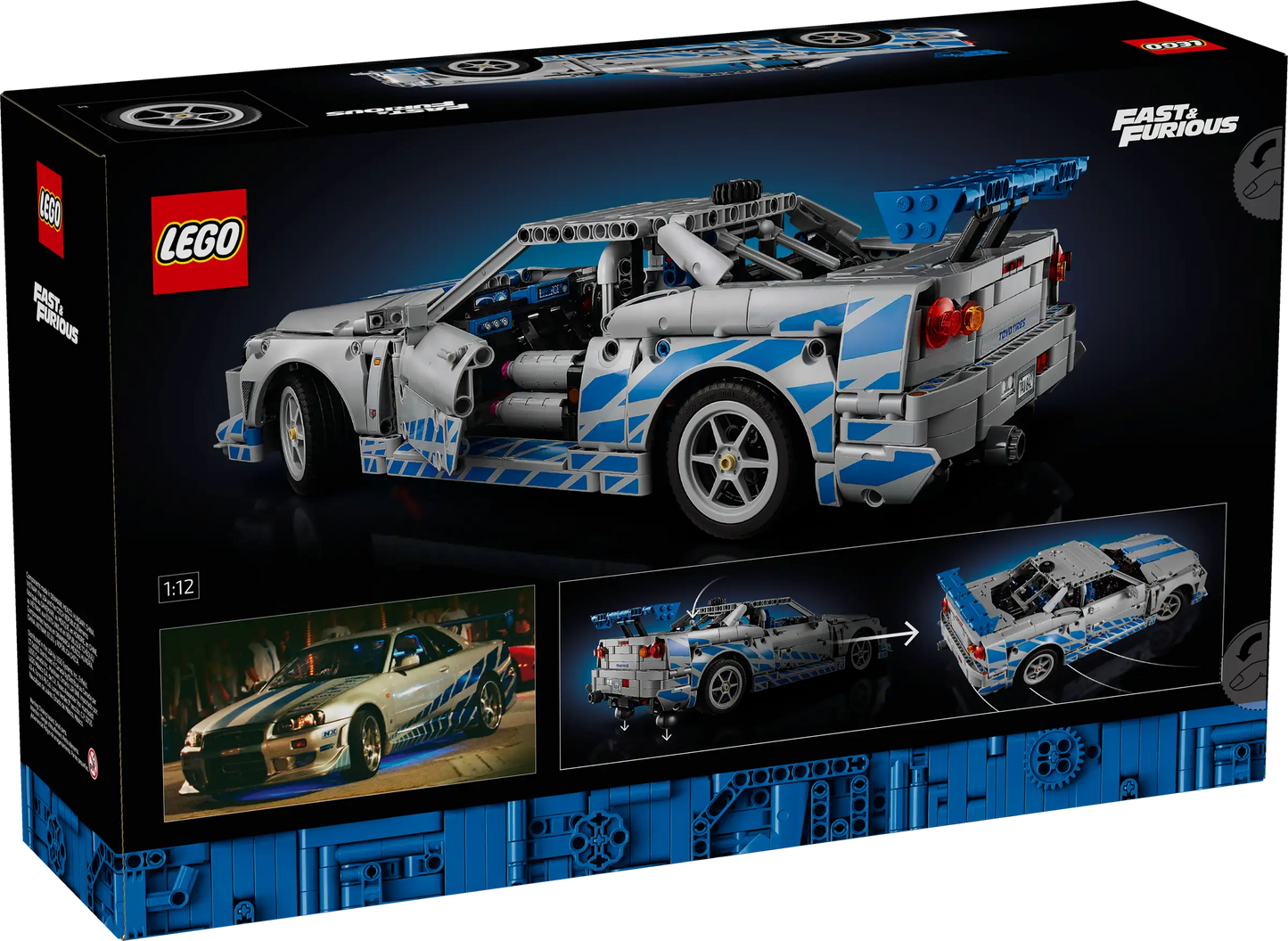 LEGO 2 Fast 2 Furious Nissan Skyline GT-R (R34) auto