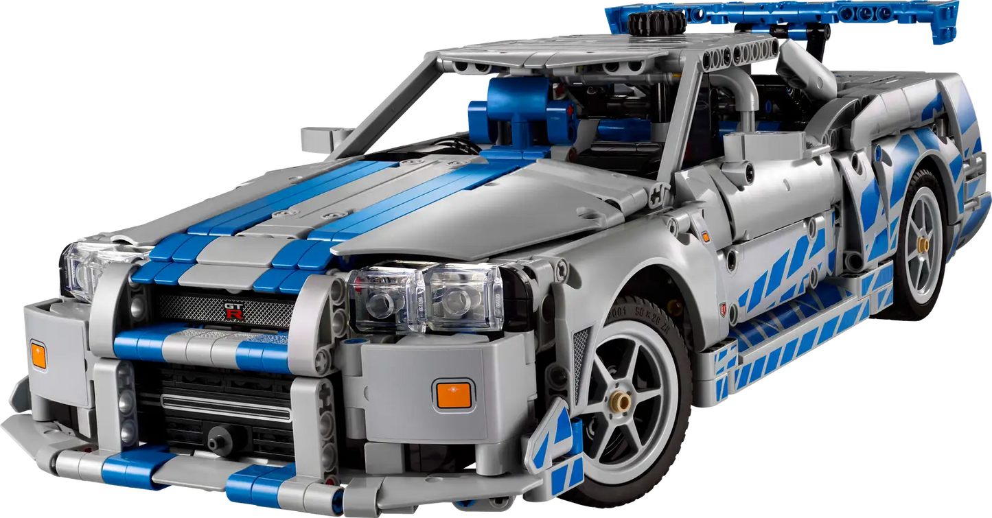 LEGO 2 Fast 2 Furious Nissan Skyline GT-R (R34) auto