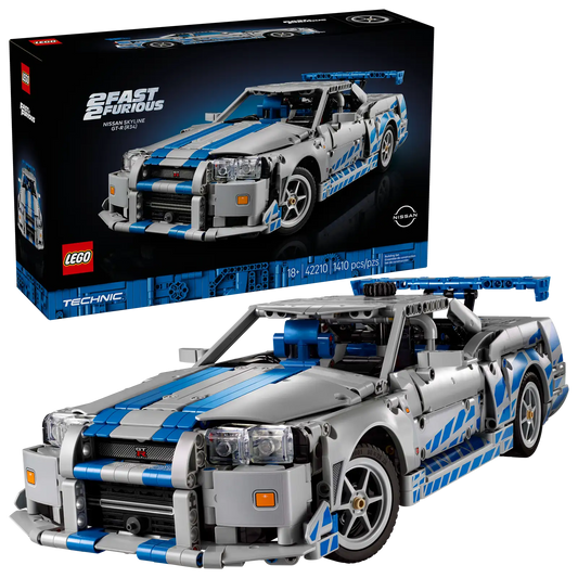 LEGO 2 Fast 2 Furious Nissan Skyline GT-R (R34) auto